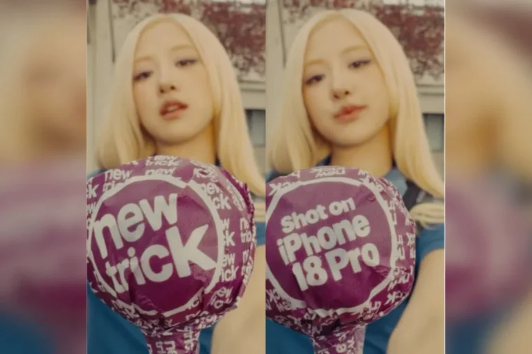 Rosé (Blackpink) s'associe à Apple pour filmer son clip sur iPhone 18 Pro