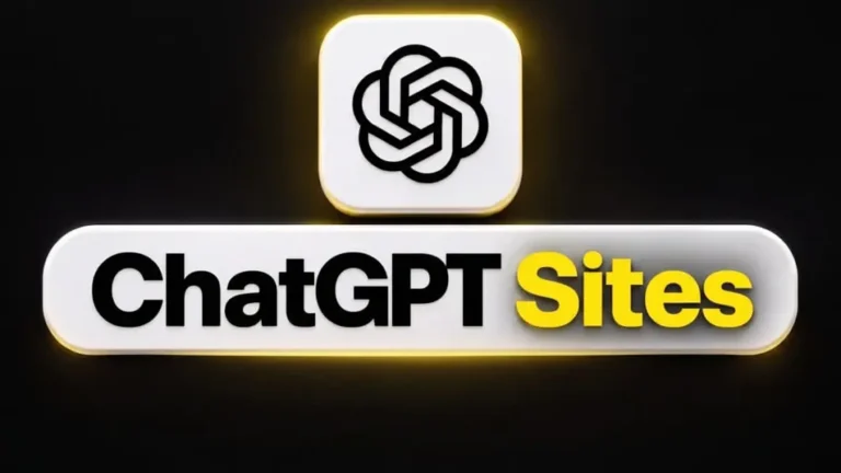 ChatGPT Sites: svetainių kūrimas be kodo per minutes - Digin
