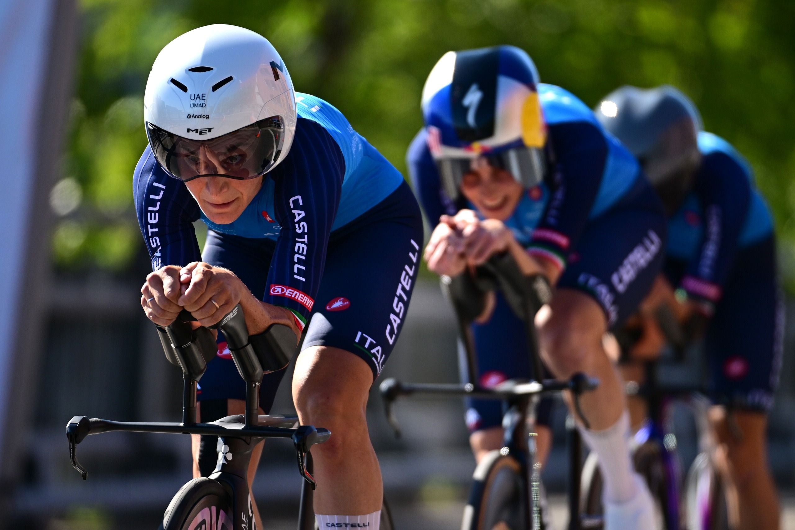 Elisa Longo Borghini leads Italy TTT team in mixed relay at World Championships 2026