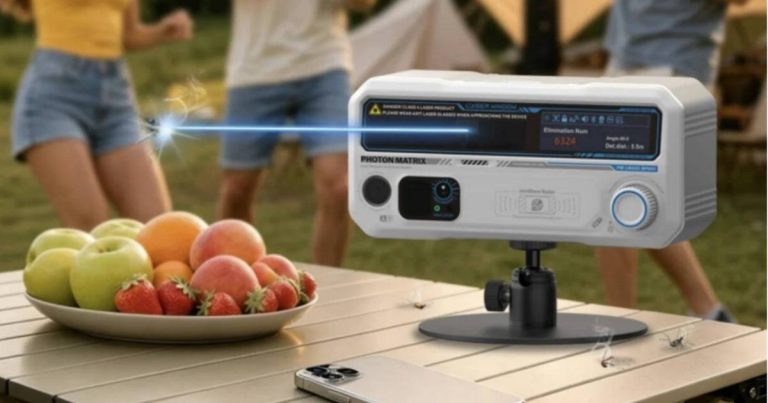 Photon Matrix : Système laser anti-moustiques en précommande sur Indiegogo