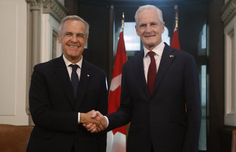 Mark Carney et Jonas Gahr Støre discutent de sécurité arctique à Ottawa