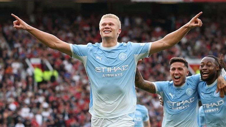 Manchester City s'impose à Porto grâce à un doublé d'Erling Haaland