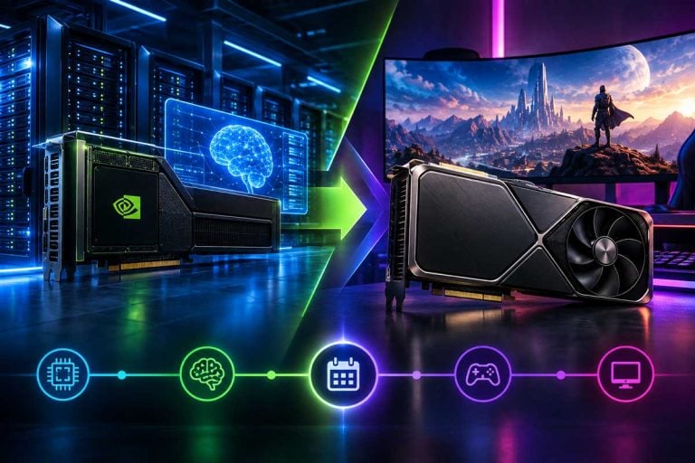 Nvidia dévoile la carte graphique RTX Pro 5500 avec 84 Go de mémoire