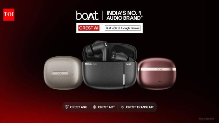 boAt lance la plateforme CREST AI et des écouteurs propulsés par Google Gemini
