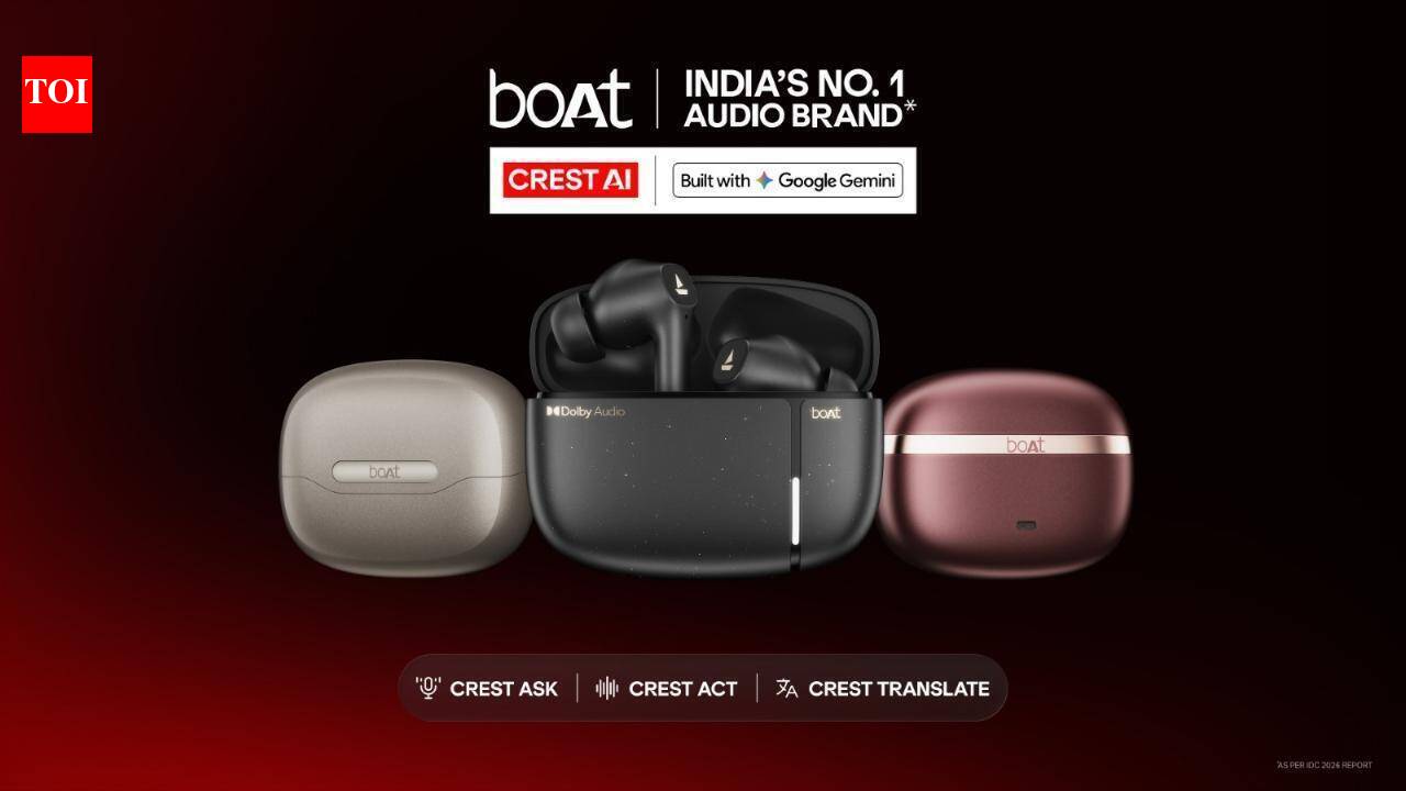 boAt lance la plateforme CREST AI et des écouteurs propulsés par Google Gemini