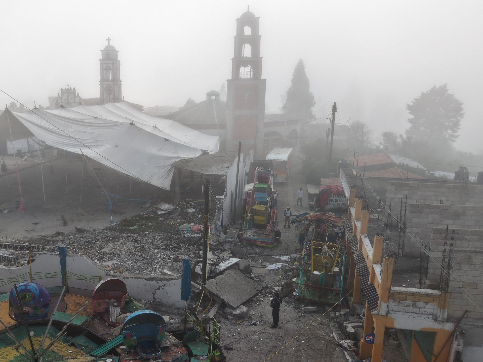 At least 10 killed in central Mexico fireworks blast during festival