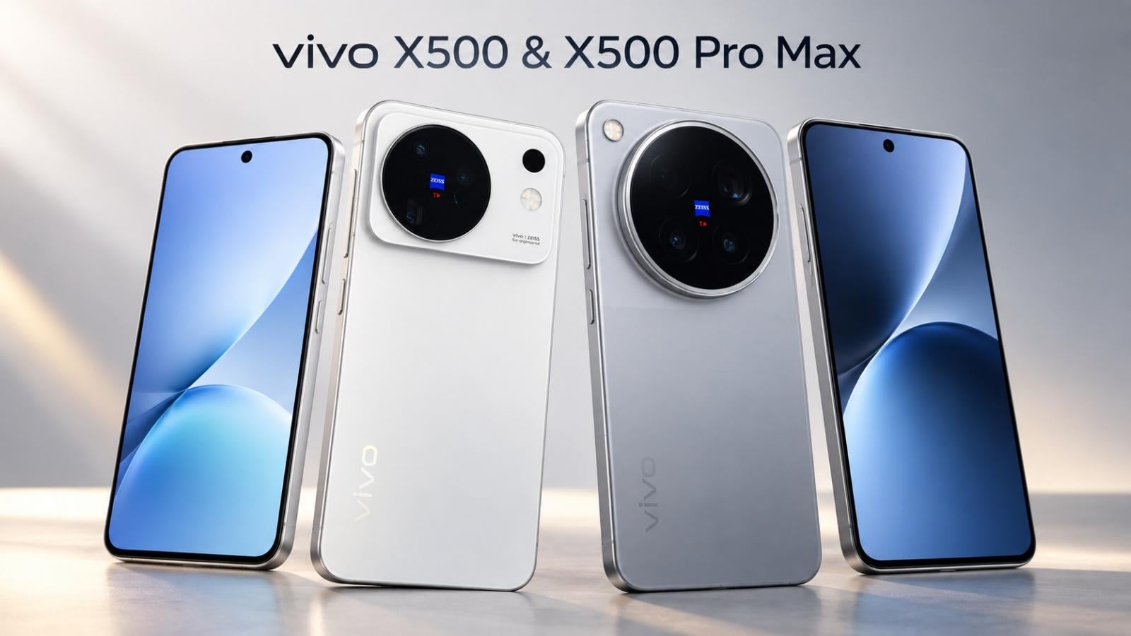 Am pus mâna pe vivo X500 și X500 Pro Max cu o zi înainte de lansarea oficială - iată telefoanele în toată splendoare lor