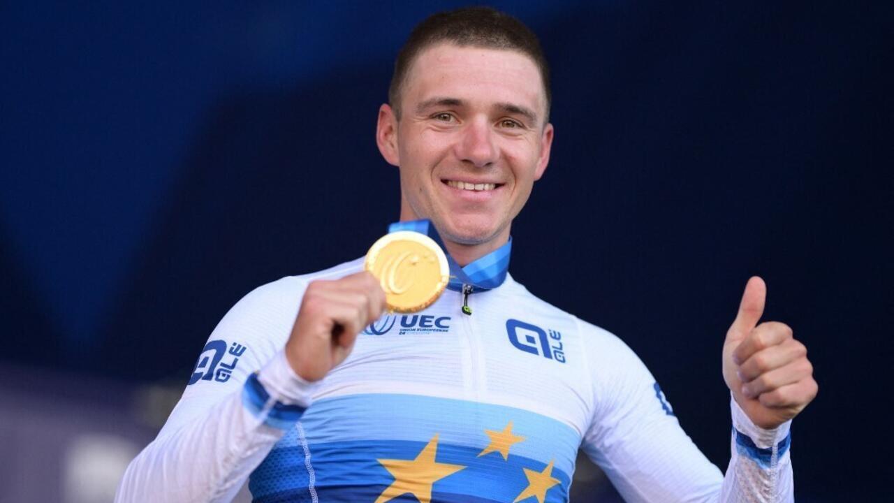 Remco Evenepoel remporte les championnats d'Europe