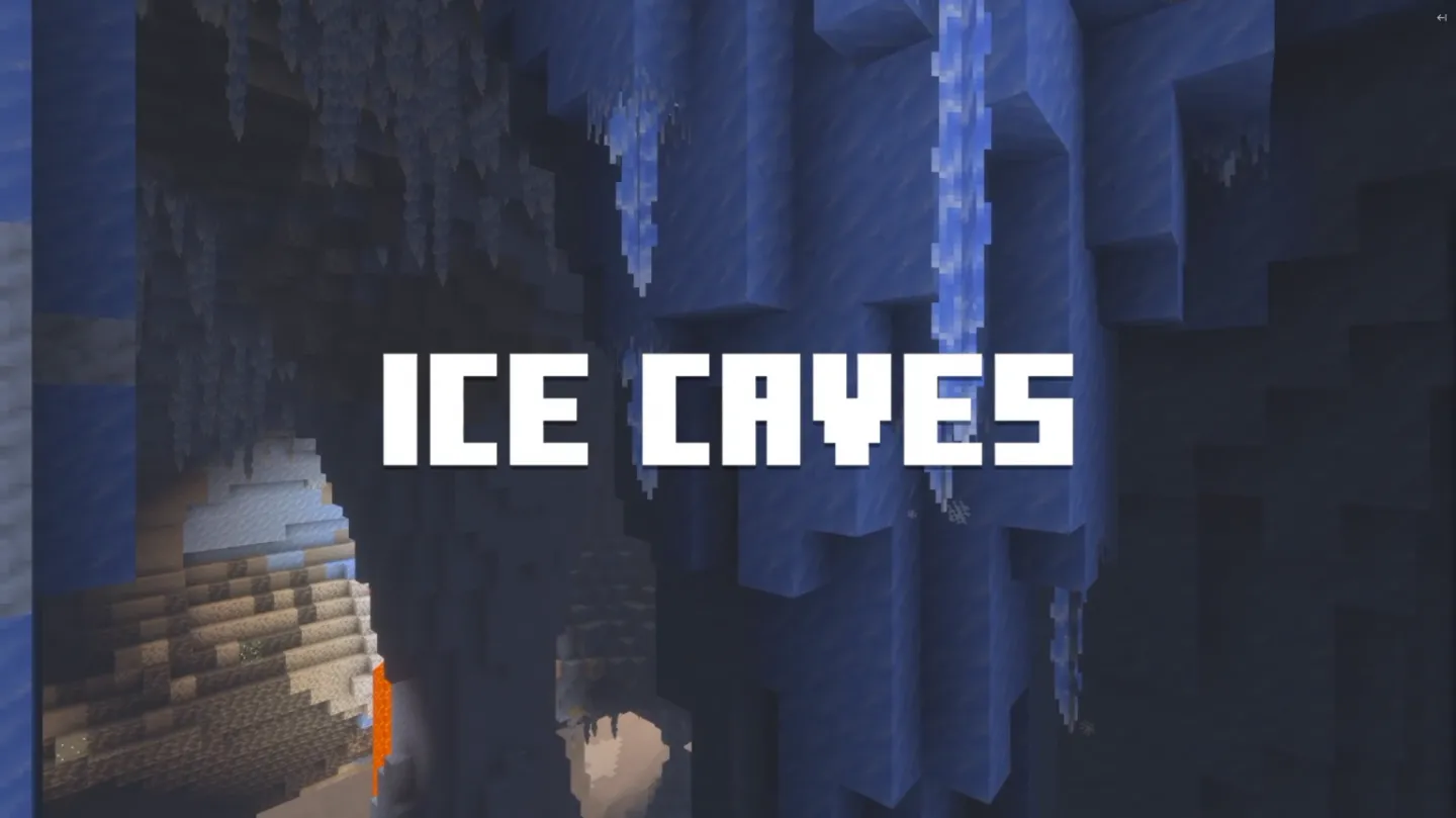 Minecraft Preview 26.60.29 introduit les grottes de glace