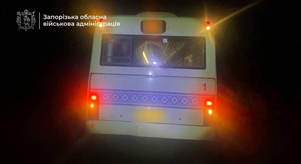 Zaporijjia : un filet anti-drones sauve un bus municipal