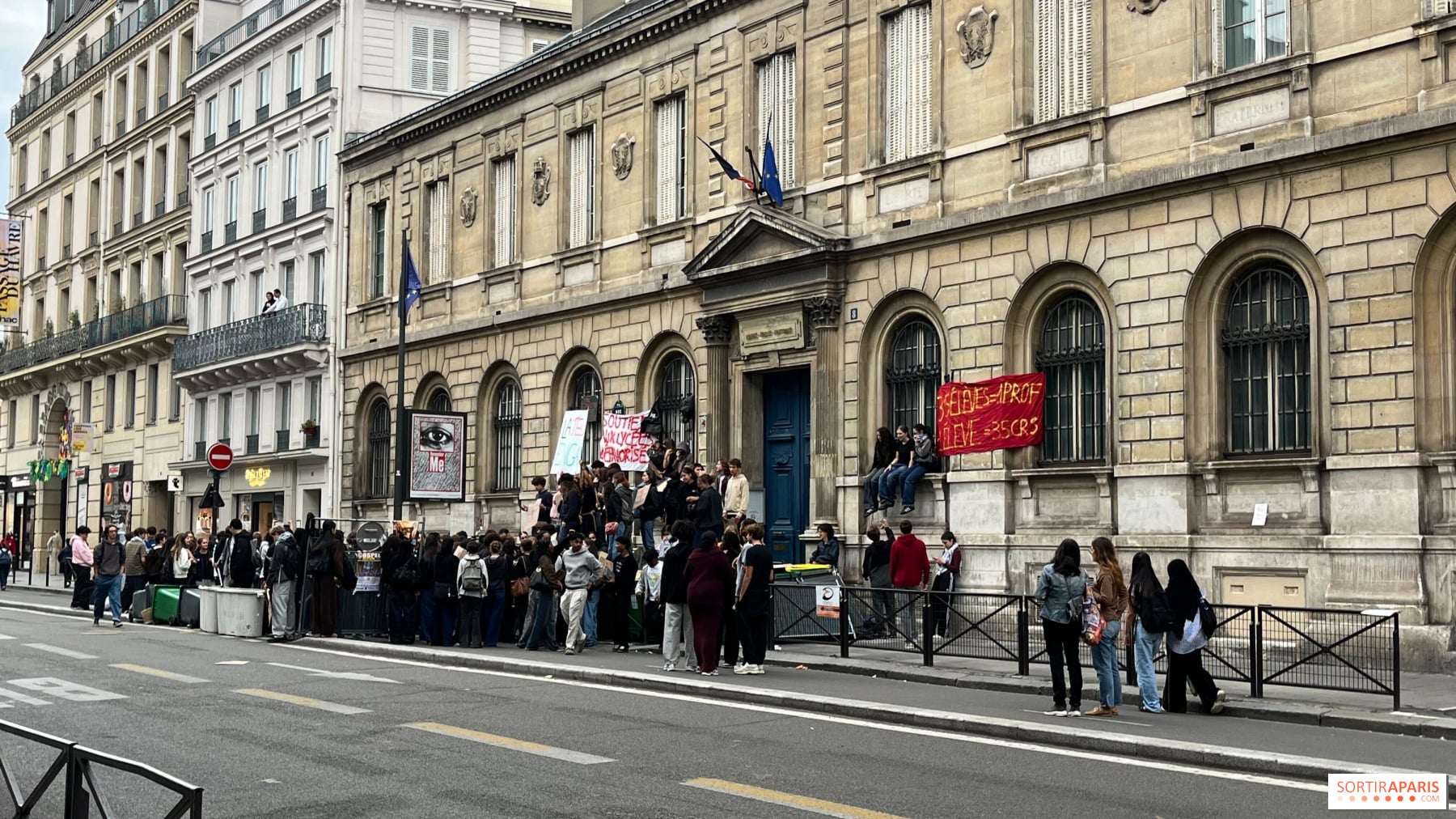 Des milliers d'interpellations lors de manifestations lycéennes