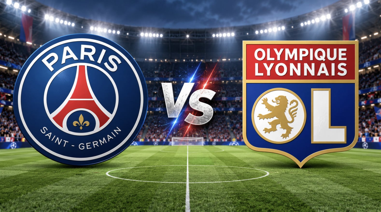 Paris Saint-Germain bat Lyon 2 à 0 et prend la tête de la Ligue 1