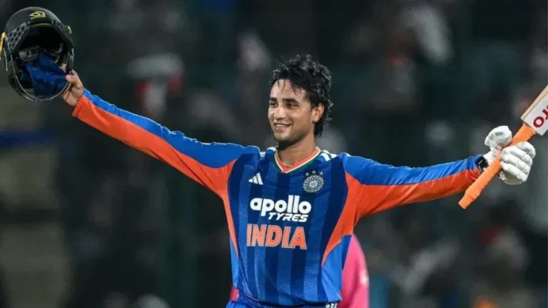 Abhishek Sharma : premier ouvreur indien à franchir les 1 000 points en T20I sur une année civile