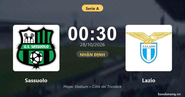 La Lazio s'impose largement 6-2 face à Sassuolo en Serie A