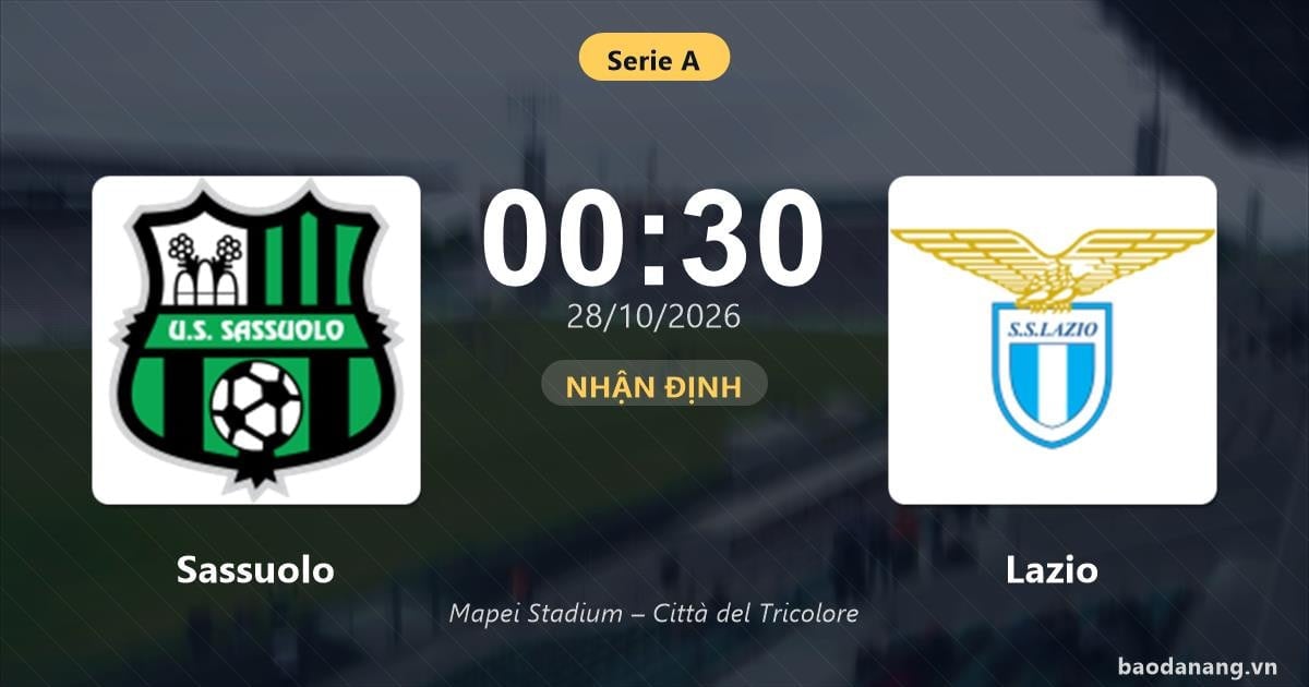 La Lazio s'impose largement 6-2 face à Sassuolo en Serie A