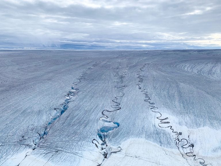 Calotte de Barnes : le réchauffement a stoppé une glaciation