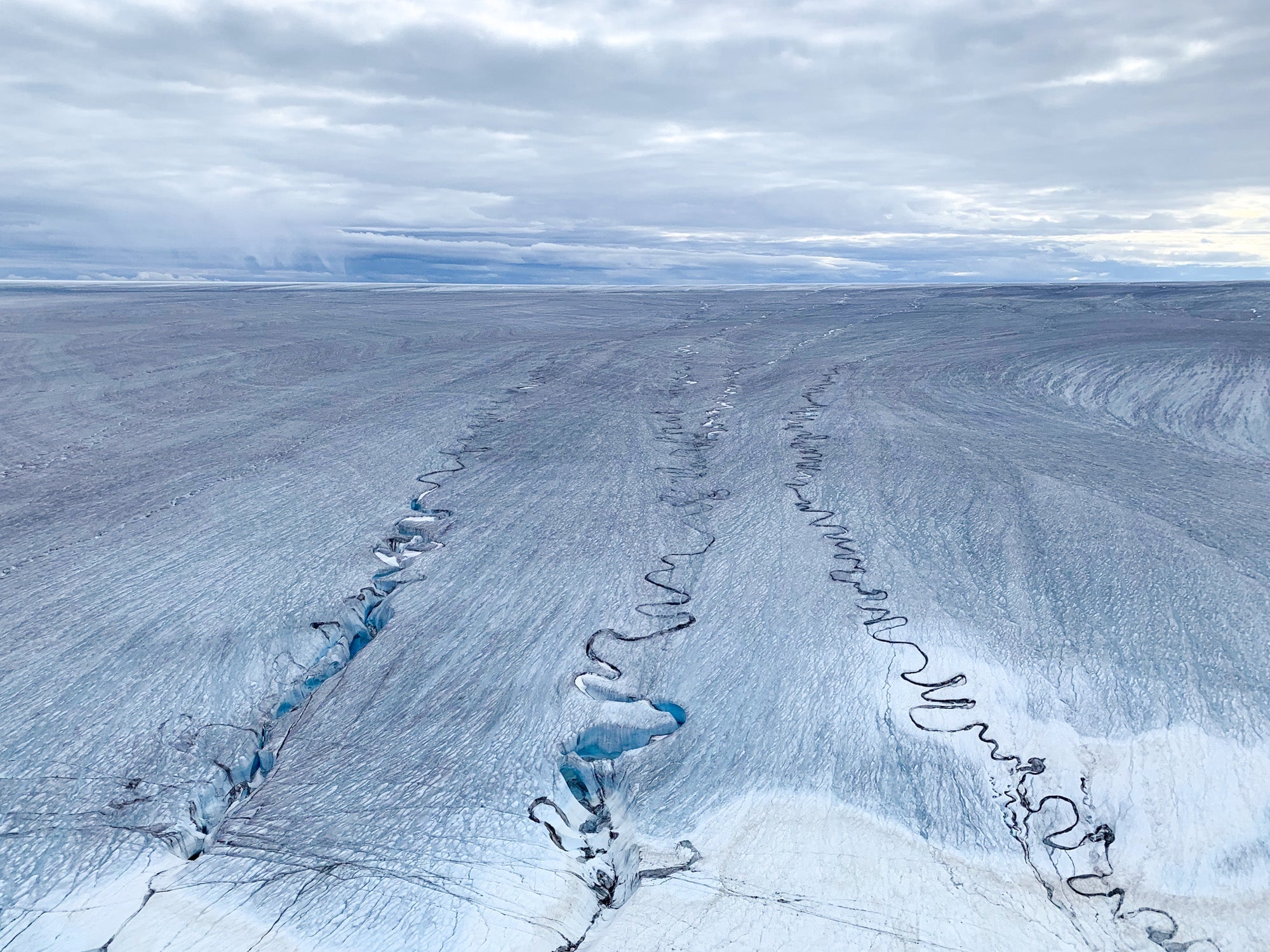 Calotte de Barnes : le réchauffement a stoppé une glaciation