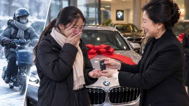 Chine : une cheffe d'entreprise offre des berlines BMW à ses employées