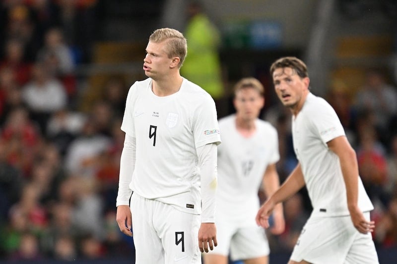 La Norvège s'incline face au pays de Galles après un carton rouge