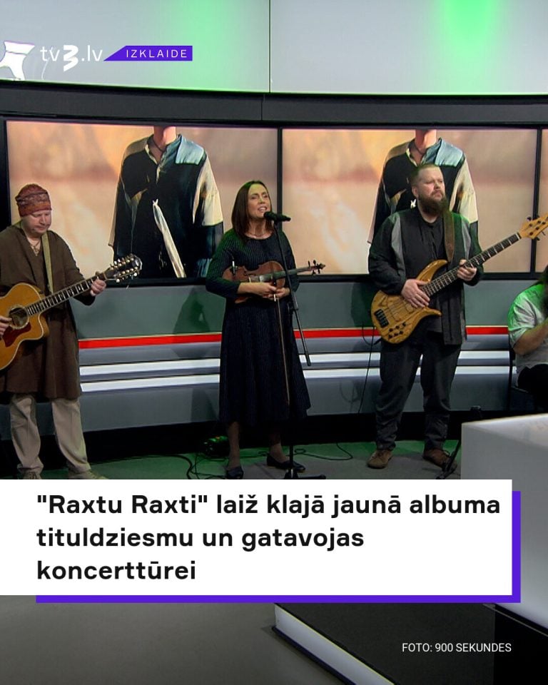 Raxtu Raxti lance l'album Viena saule, viena zeme et une tournée