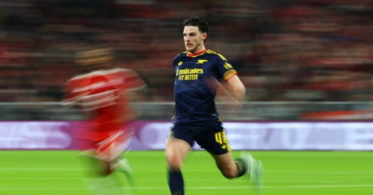 Arsenal arrache le nul face au Bayern Munich grâce à Declan Rice