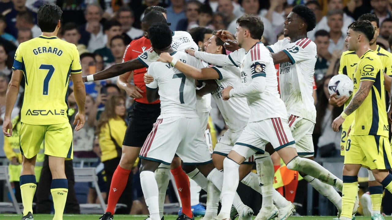 Real Madrid bat Villarreal grâce à Yan Diomandé malgré l'expulsion de Vinicius Junior