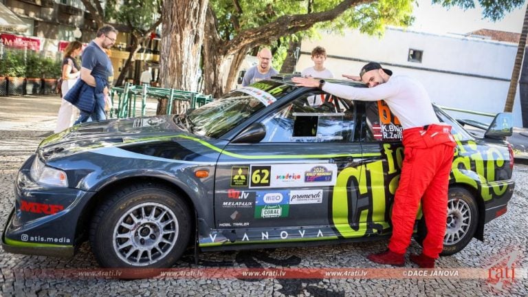 Équipages lettons distingués au Rally Madeira Legend 2026