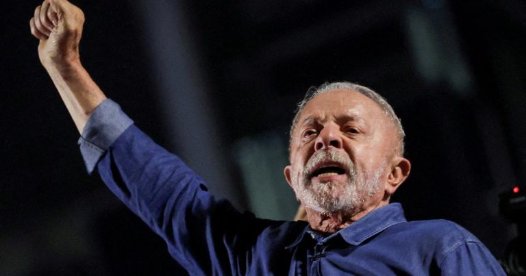 Le président du Brésil, Luiz Inacio Lula da Silva, à São Paulo, le 26 octobre 2026