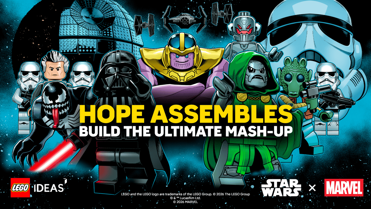 LEGO Ideas lance un concours de mash-ups Star Wars et Marvel
