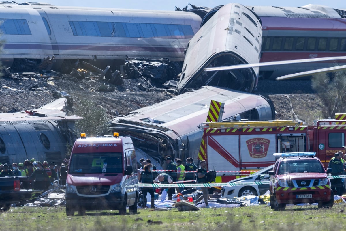 Collision de trains à Tolède : au moins 64 morts et des blessés