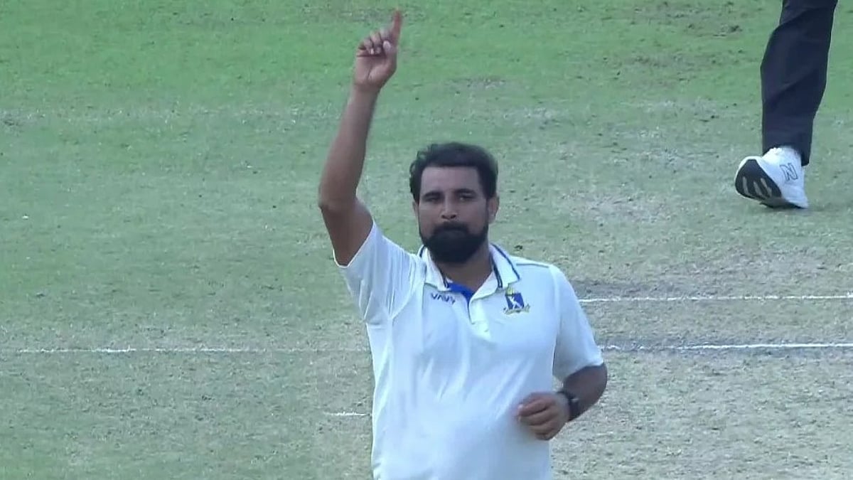 Mohammed Shami ménagé pour le match du Bengal après fatigue