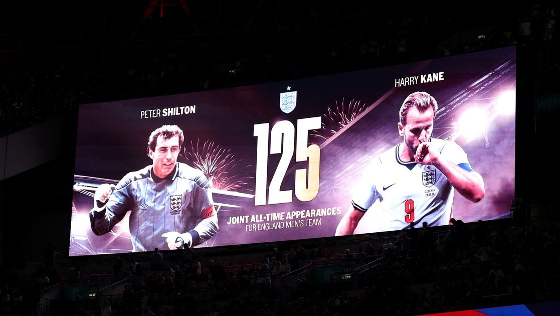 Harry Kane égale le record de 125 sélections de Peter Shilton
