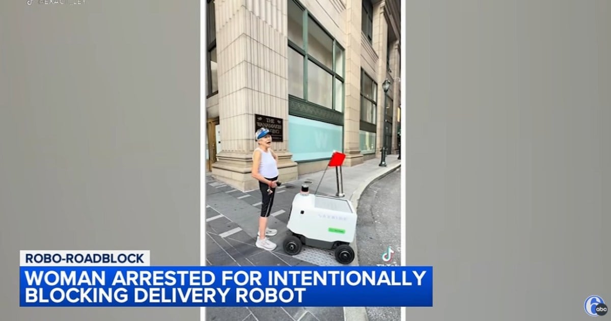 Une professeure arrêtée pour avoir bloqué un robot d'Uber Eats