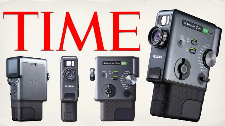 L'instax mini Evo Cinema de Fujifilm parmi les inventions 2026 de TIME