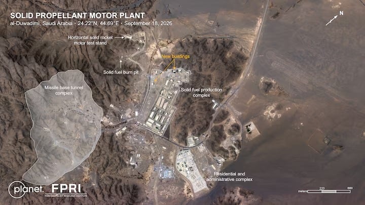 Arabie saoudite : extension du complexe de missiles d'Al-Dawadimi