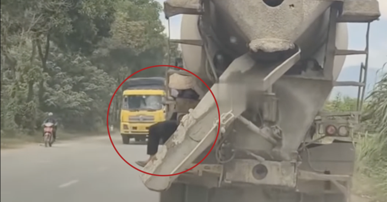 Hanoi : Un chauffeur de camion malaxeur sanctionné pour infractions
