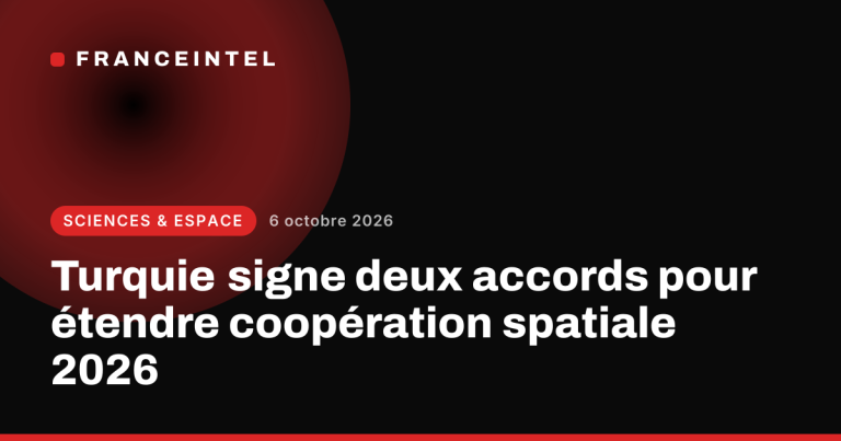 L'Agence spatiale turque signe des accords, dont un avec la SANSA, à l'IAC 2026