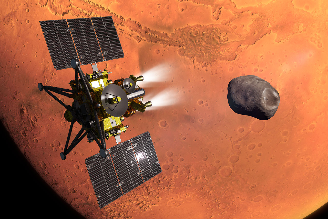 La JAXA lance la mission MMX pour rapporter des échantillons de Phobos