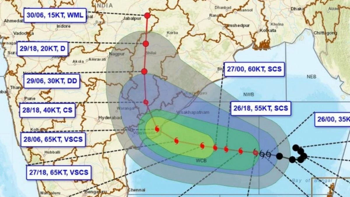 Cyclone Arnab : alerte rouge en Inde avant l'impact