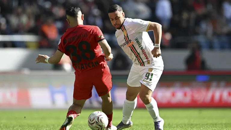 Amedspor accroché par Gençlerbirliği rate la première place de Süper Lig
