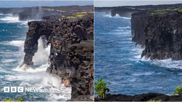 L'emblématique Hōlei Sea Arch d'Hawaï s'est effondrée dans l'océan
