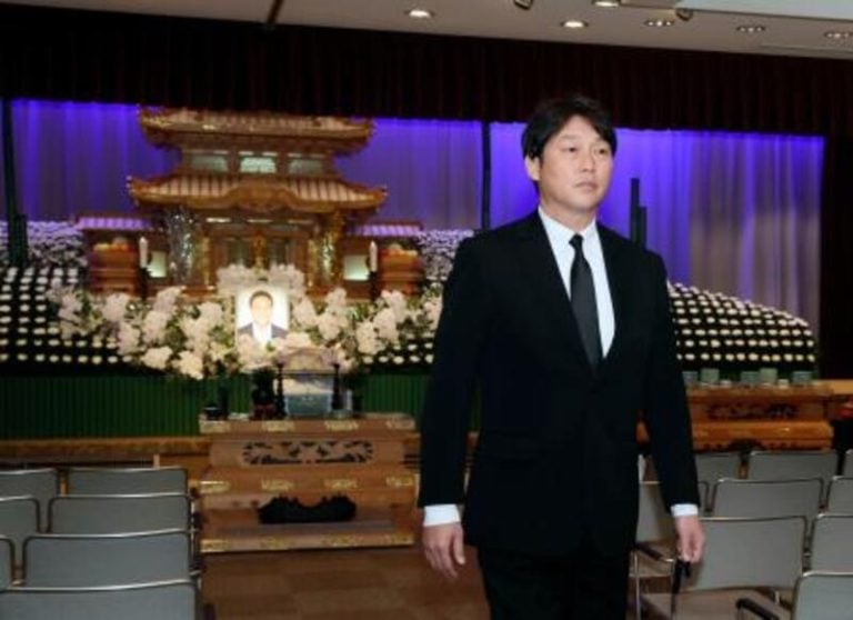 Obsèques de Koji Ikeya, ancien lanceur des Hiroshima Carp
