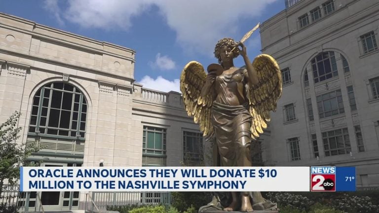 Oracle offre 10 millions de dollars pour sauver le Nashville Symphony