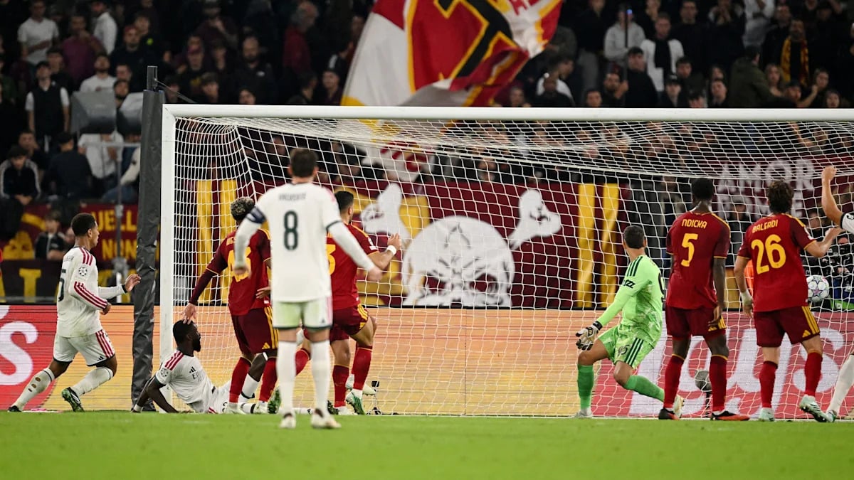 Real Madrid renverse la Roma 4-3 en ligue des champions