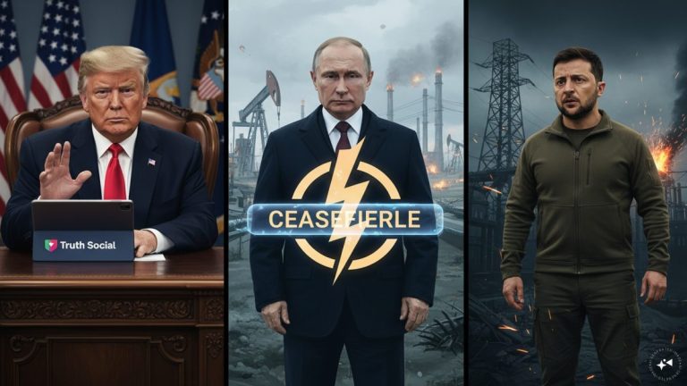 Donald Trump annonce un cessez-le-feu énergétique entre la Russie et l'Ukraine