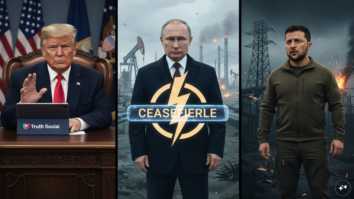 Donald Trump annonce un cessez-le-feu énergétique entre la Russie et l'Ukraine