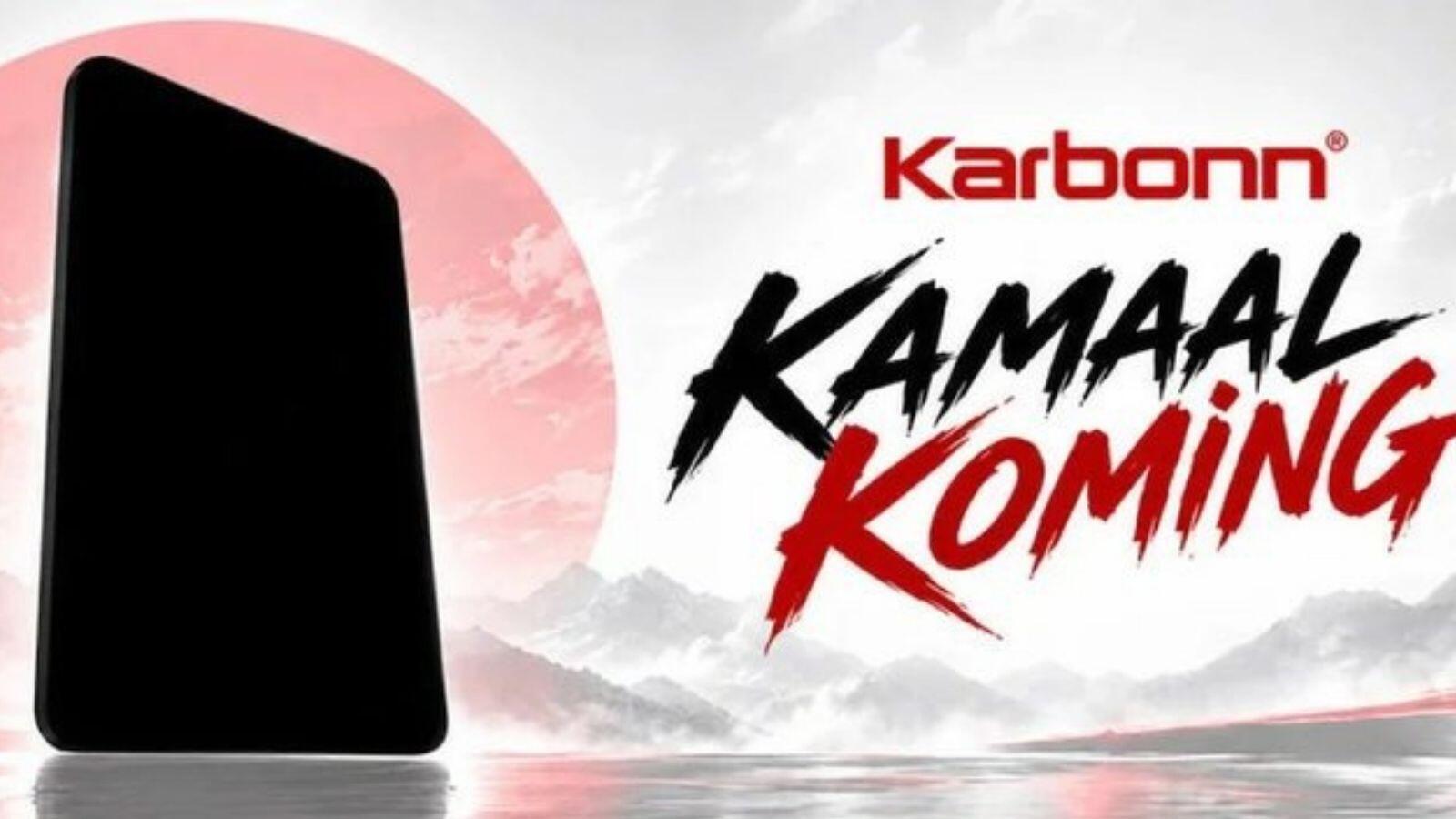 Karbonn prépare son retour sur le marché avec le Rebel 5G
