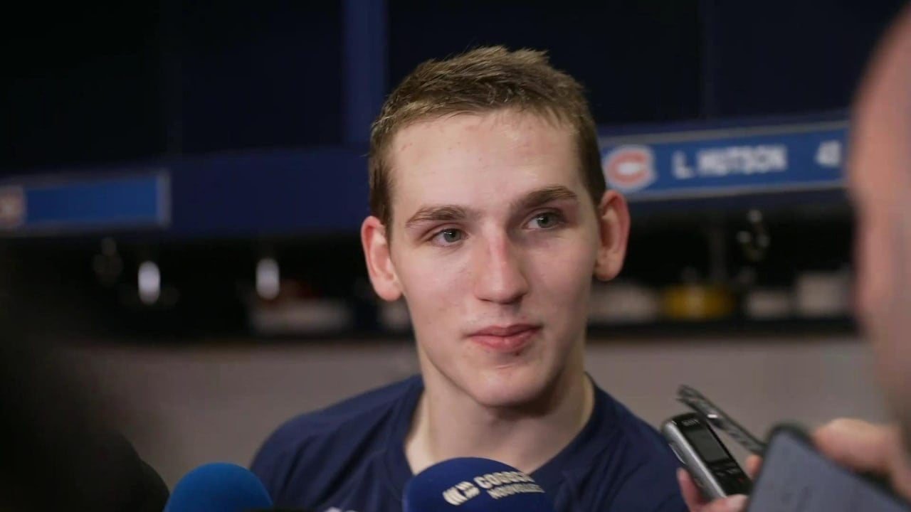 Lane Hutson égale la marque d'Henri Richard avec les Canadiens