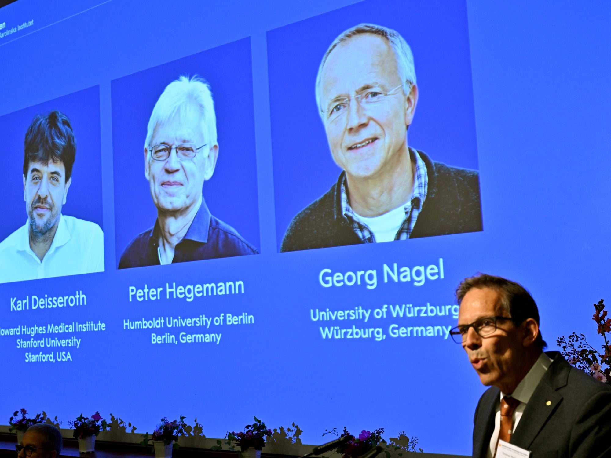 Nobel de médecine 2026 attribué à Karl Deisseroth, Peter Hegemann et Georg Nagel