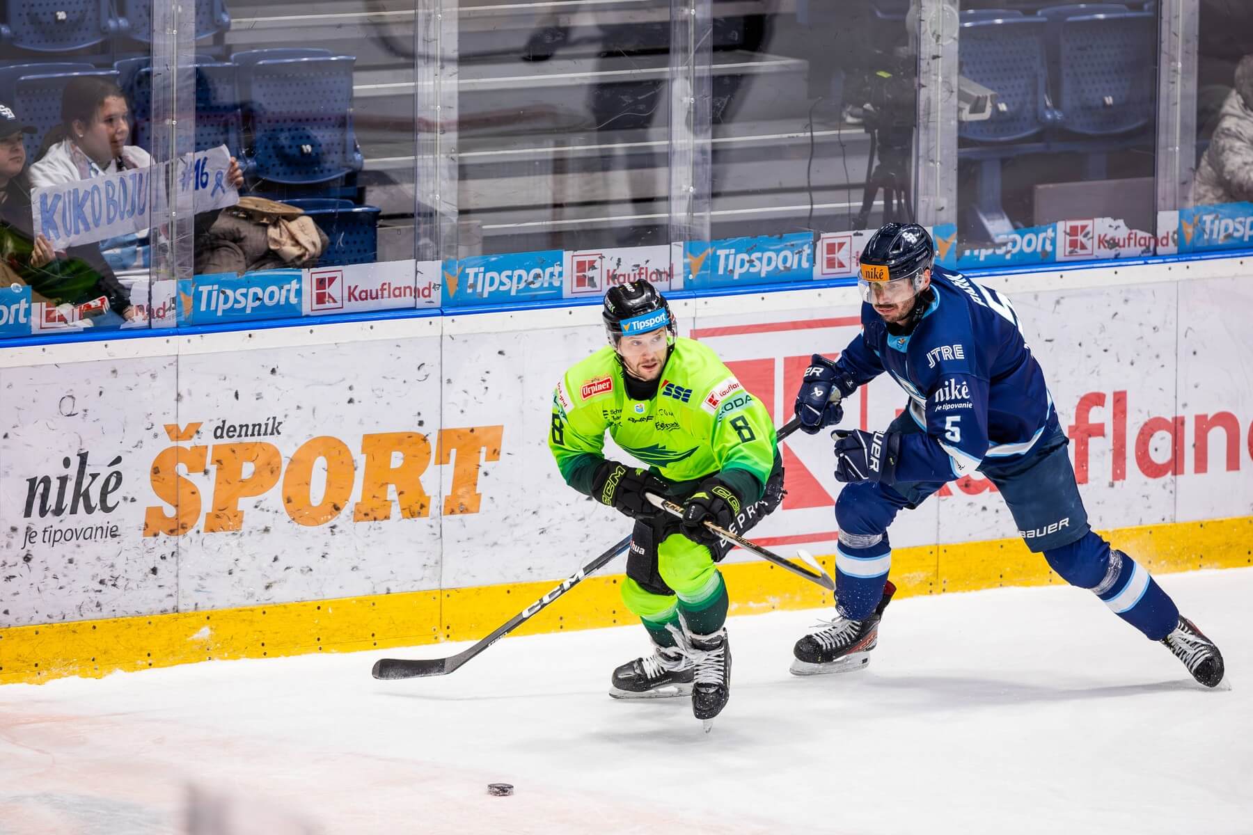 HC Slovan Bratislava s'impose 1-0 face aux Vlci Žilina et prend la tête